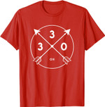 Ohio Area Code Shirt 330 State Pride Souvenir Gift Arrow T-Shirt
