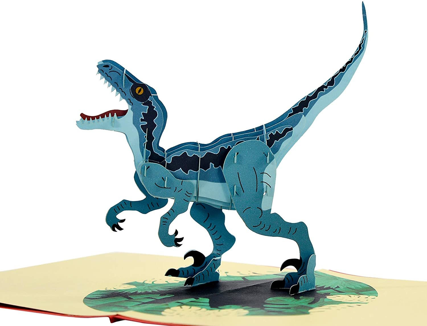 pop up cards for kids raptor dinosaur toys