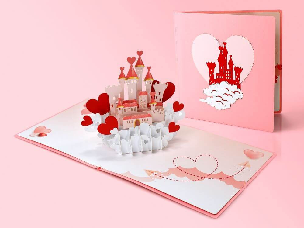 Love Castle 3D Popup Card