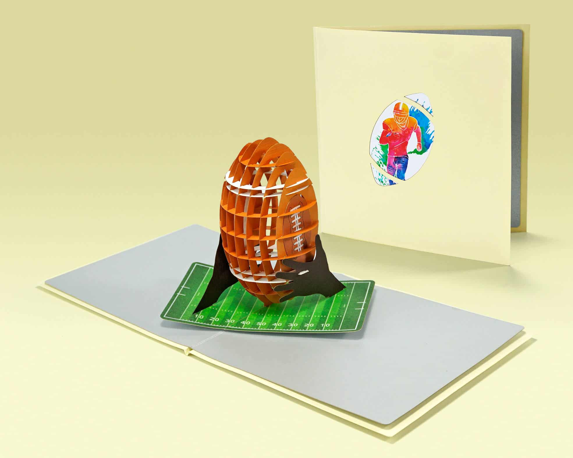Rugby Pop Up Cards