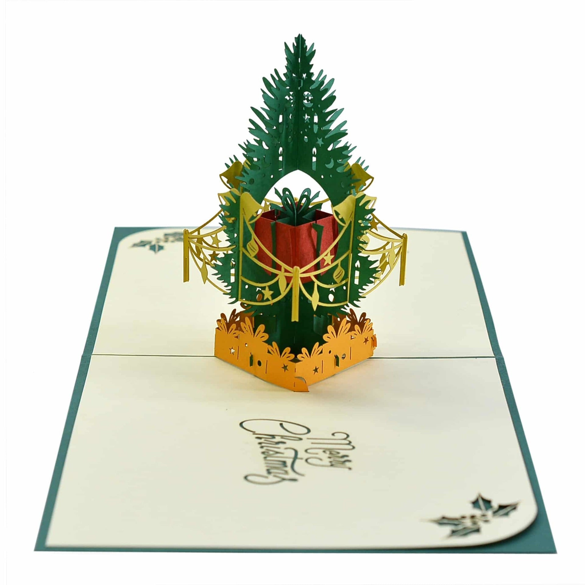Christmas Pine Tree Pop Up Card