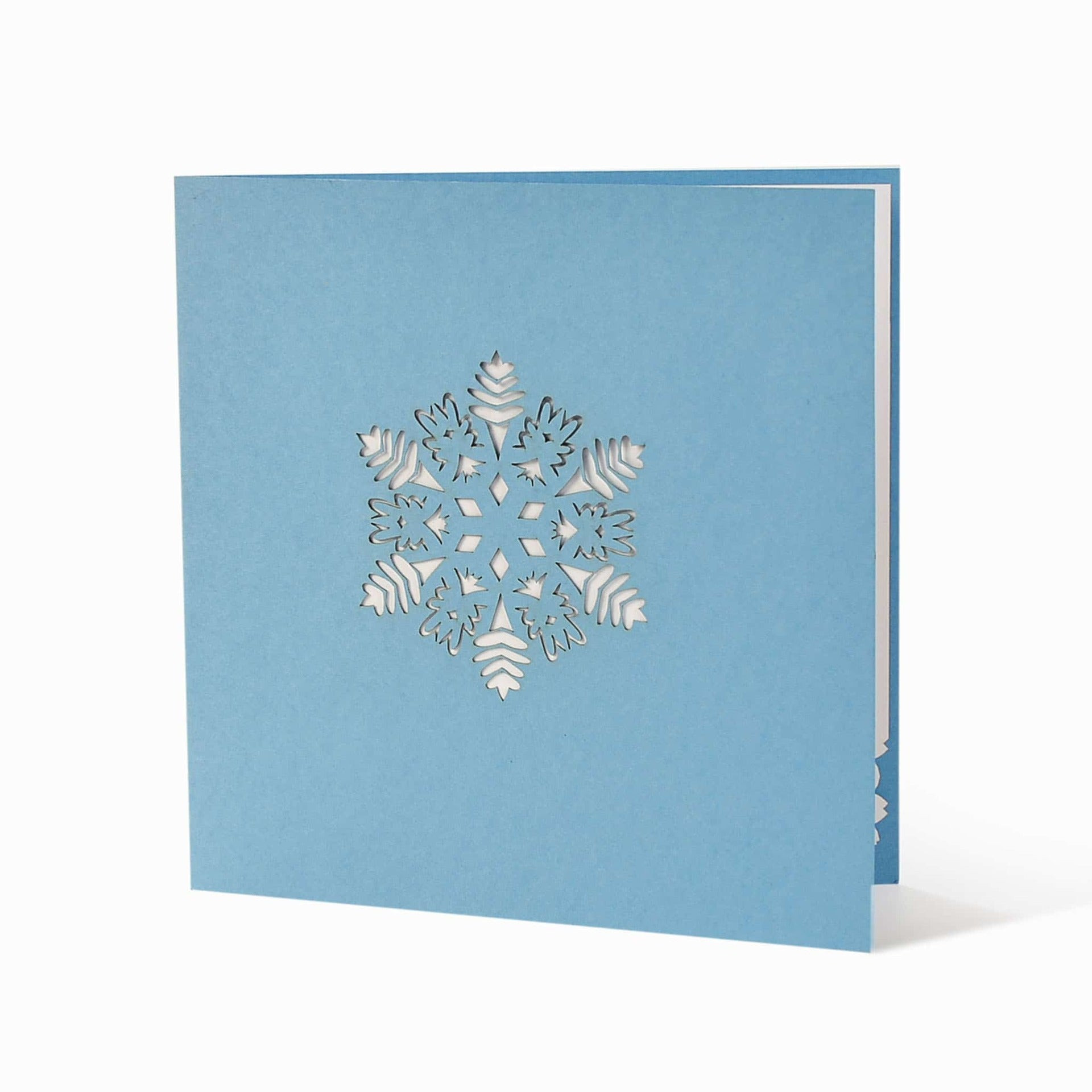 Snowflake Pop Up Card for Christmas