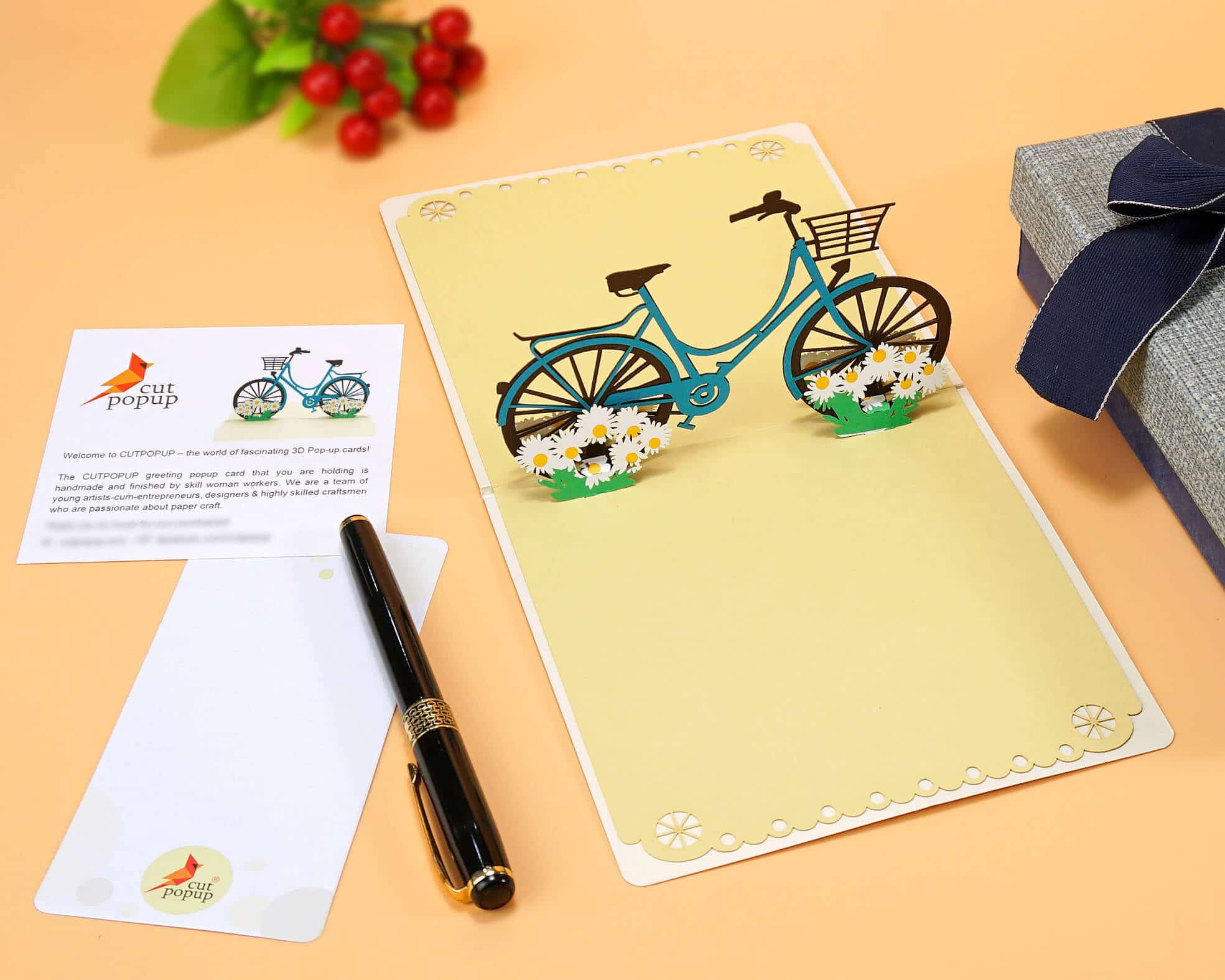Bicycle Pop Up Cards