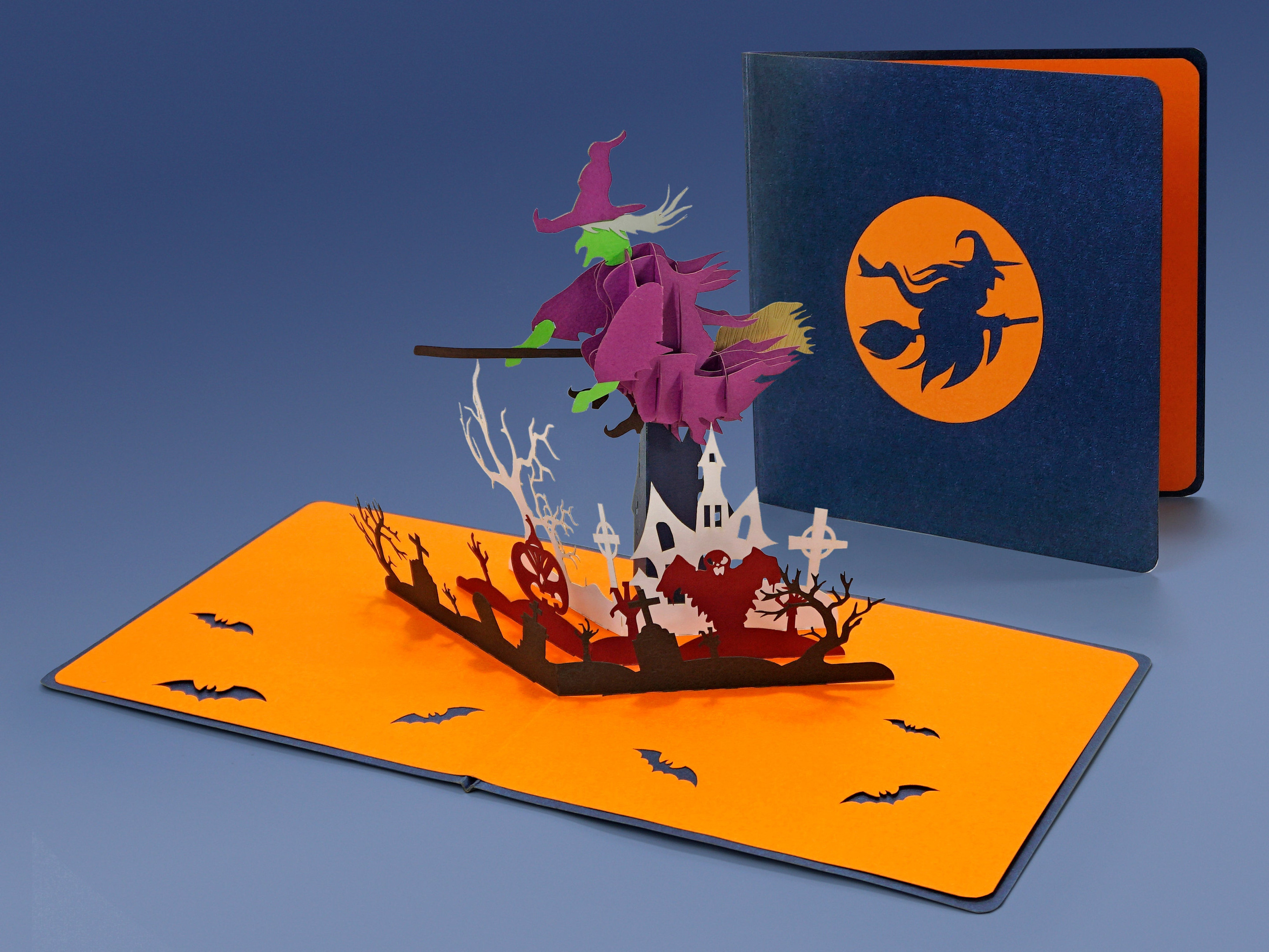 Witch Pop Up Card