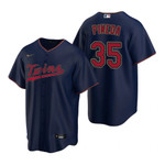 Mens Minnesota Twins #35 Michael Pineda Alternate Navy Jersey Gift For Twins Fans