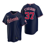 Mens Washington Nationals #37 Stephen Strasburg 2020 Alternate Navy Jersey Gift For Nationals Fans