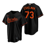 Mens Baltimore Orioles #73 Thomas Eshelman 2020 Alternate Black Jersey Gift For Orioles Fans