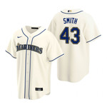 Mens Seattle Mariners #43 Joe Smith 2020 Alternate Cream Jersey Gift For Mariners Fans
