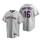Mens New York Mets #16 Jose Martinez 2020 Road Gray Jersey Gift For Mets Fans