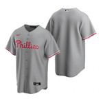 Mens Philadelphia Phillies 2020 Road Gray Jersey Gift For Phillies And Baseball Fans
