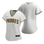 Womens San Diego Padres 2020 White Jersey Gift For Orioles And Baseball Fans