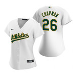 Women'S Athletics #26 Matt Chapman White 2020 Alternate Jersey Gift For Athletics Fan