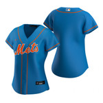Womens New York Mets 2020 Royal Blue Jersey Gift For Mets And Baseball Fans