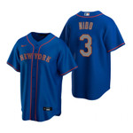 Mens New York Mets #3 Tomas Nido 2020 Alternate Royal Blue Jersey Gift For Mets Fans