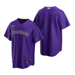 Mens Colorado Rockies Purple Jersey Gift For Rockies And Baseball Fans