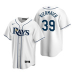 Mens Tampa Bay Rays #39 Kevin Kiermaier Home Wihte Jersey Gift For Rays Fans