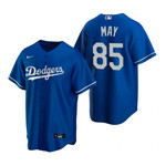 Mens Los Angeles Dodgers #85 Dustin May Alternate Royal Jersey Gift For Dodgers Fans