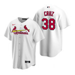 Mens St. Louis Cardinals #38 Jose Cruz Retired Player White Jersey Gift For Cardinals Fans
