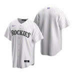 Mens Colorado Rockies Mlb Baseball White Home Jersey Gift For Rockies Fans