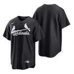 Mens St. Louis Cardinals Mlb Baseball Team Black White Team Jersey Gift For Cardinals Fans