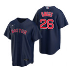 Mens Boston Red Sox #26 Wade Boggs Alternate Navy Jersey Gift For Red Sox Fans