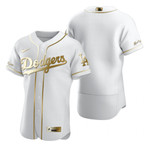 Los Angeles Dodgers Mlb Golden Edition White Jersey Gift For Dodgers Fans
