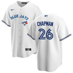 Toronto Blue Jays Matt Chapman 26 MLB White Home Jersey Gift For Blue Jays Fans