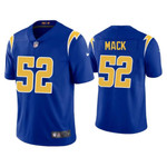 Los Angeles Chargers Khalil Mack 52 NFL Game Blue Jersey Gift For Chargers Fans