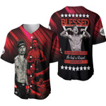 UFC Max Holloway The Best Is Blessed Red 3D Designed Allover Gift For Max Holloway Fans