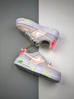 Lpl X Nike Air Force 1 Low Pixel Have A Nice Game Grey Yellow DO2330-511