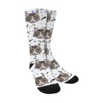 Personalized cat face socks / Socks for Pet Lover
