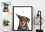 Custom Pet Portrait / Dog Portrait for Pet Lover