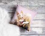 Custom Pet Portrait Pillow