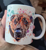 Custom Dog Mug | Colorful