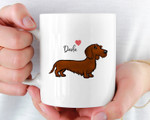 Custom Dog Mug | Dachshund Mug