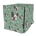 Custom Crate Cover / French Bulldog Face