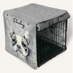 Custom Crate Cover / French Bulldog Face 2