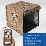 Custom Crate Cover / Bulldogs Face