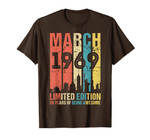 March 1969 T Shirt 50 Year Old Shirt 1969 Birthday Gift