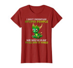 I Don't Understand Stupid People Cute Dragons Lover Gift T-Shirt