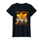 Hello Autumn The Most Wonderful Time Gift Gnomes Autumn T-Shirt