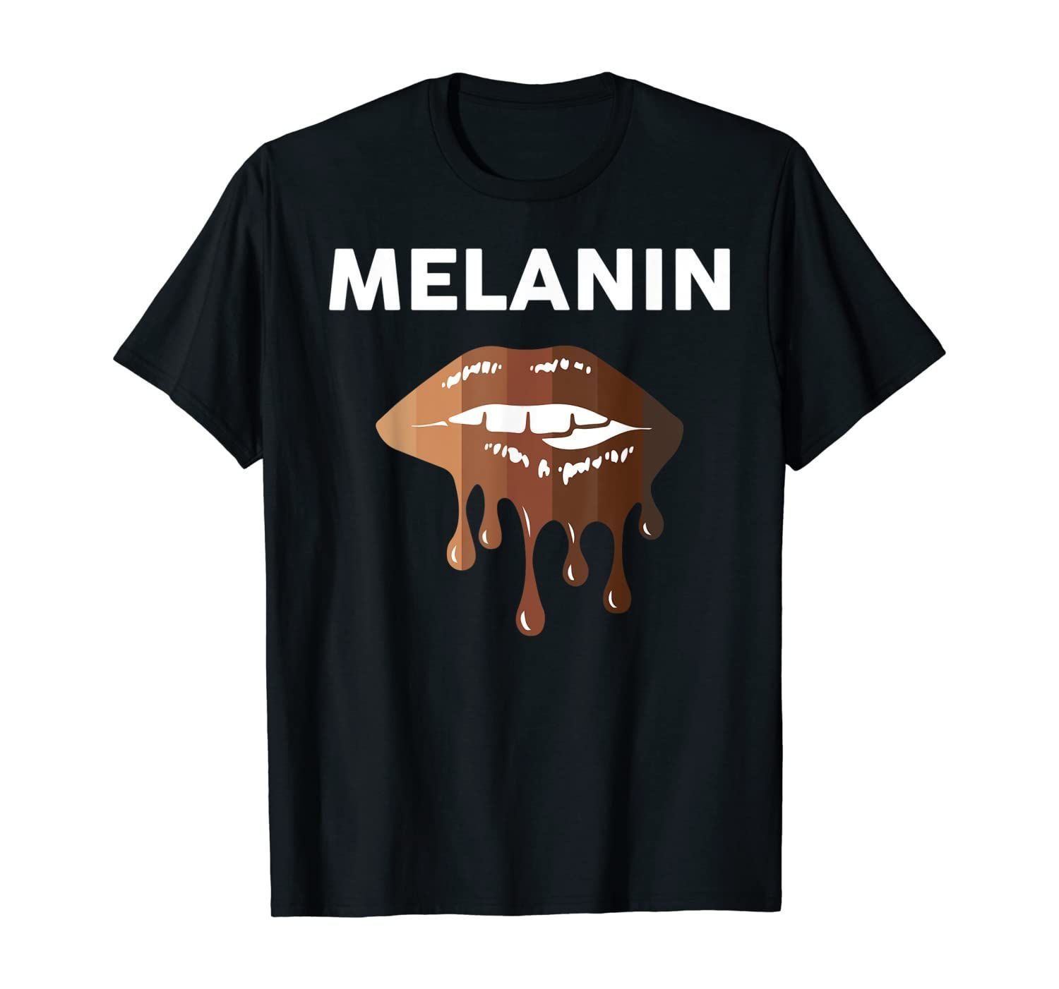 Melanin Shirt For Women Pride Black History Afro Girl Gift T-Shirt
