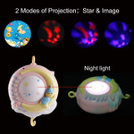 Baby Musical Crib Mobile with Timing Function Projector and Lights,Hanging Rotating Rattles and Remote Control Music Box with 150 Melodies,Toy