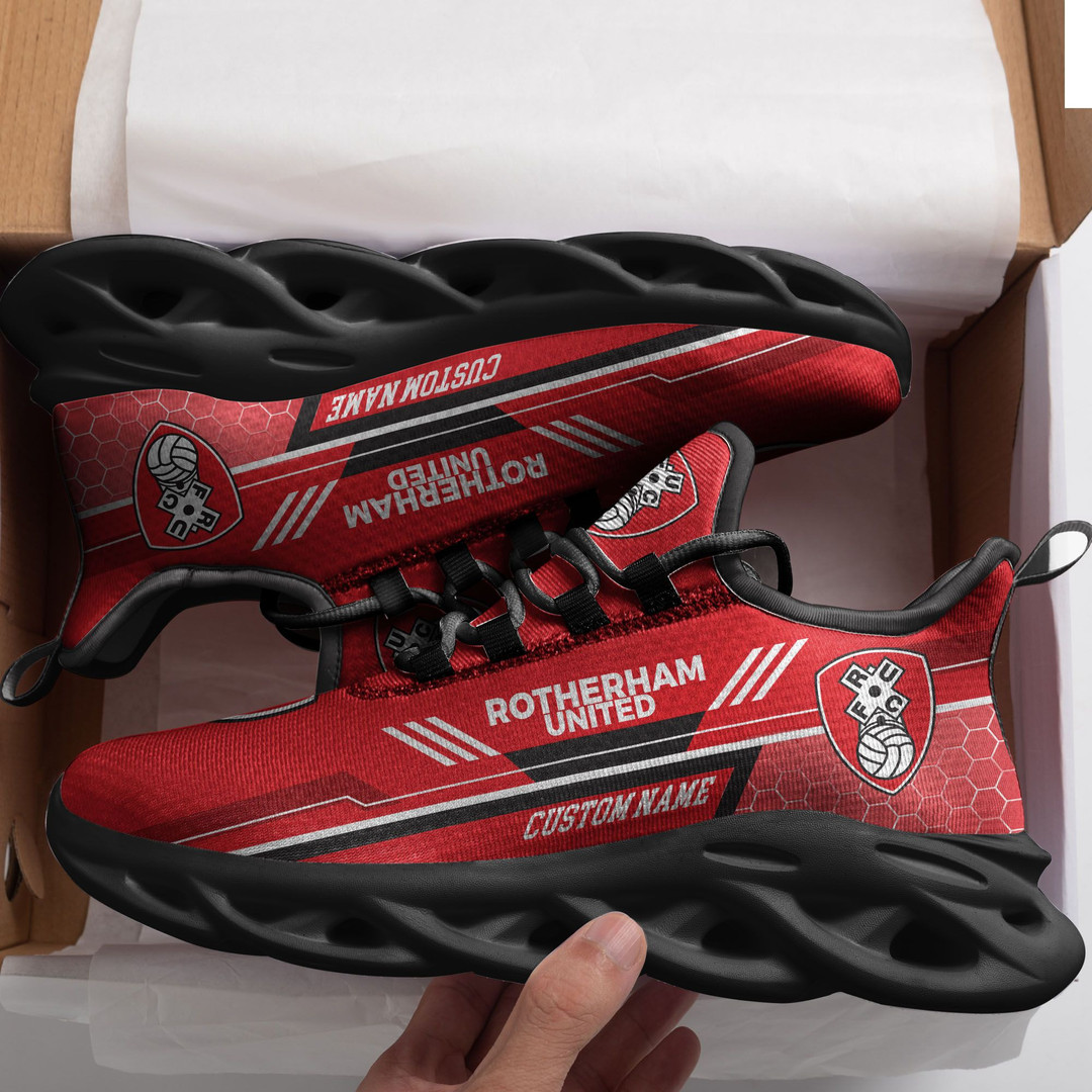 HOT Rotherham United Custom Name Clunky Max Soul Sneakers Shoes2