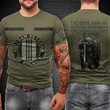 Custom Name And Rank Vietnam Veteran The Devil Saw Me 3D T-Shirt