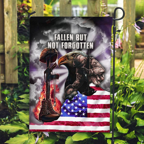 Fallen But Not Forgotten Veteran Flag