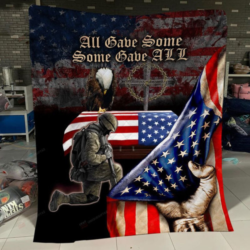 All Gave Some Some Gave All Veteran Quilt
