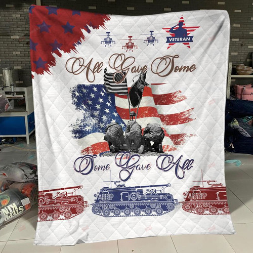 All Gave Some Some Gave All Veteran Quilt