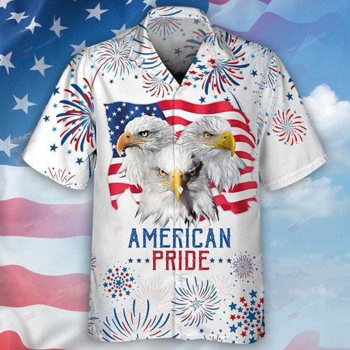 Eagle American Pride Hawaiian Shirt
