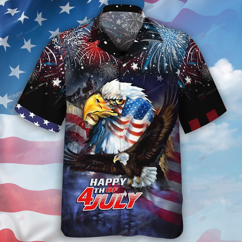 Happy Independence Day 4th Of July Hawaiian Shirt